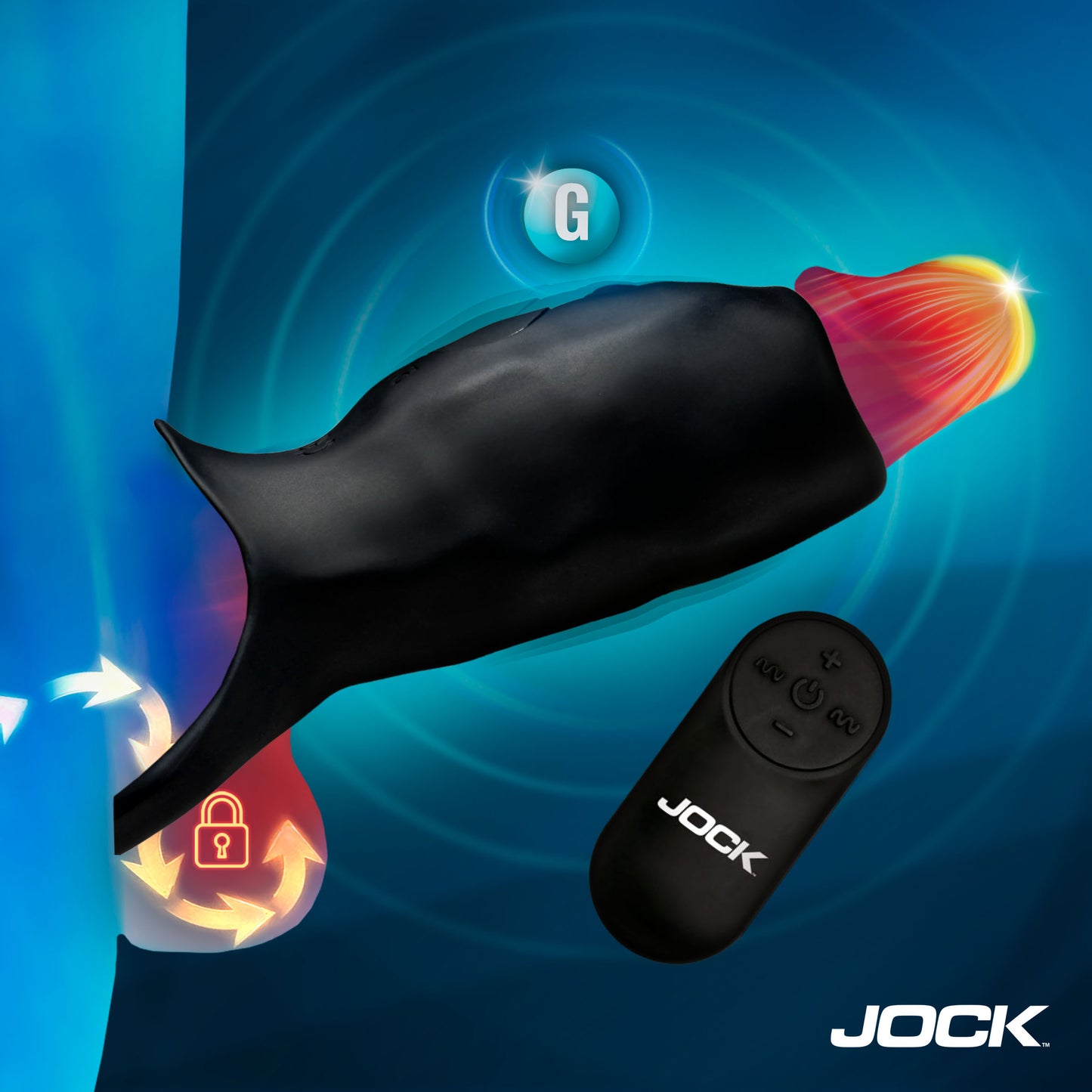 Surge Vibrating Penis Sleeve C-ring W/ Remote