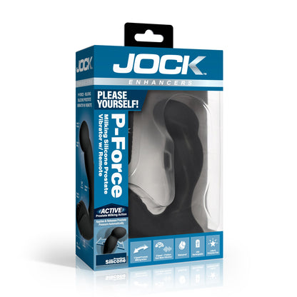 P-force Milking Silicone Prostate Vibrator W/ Remote