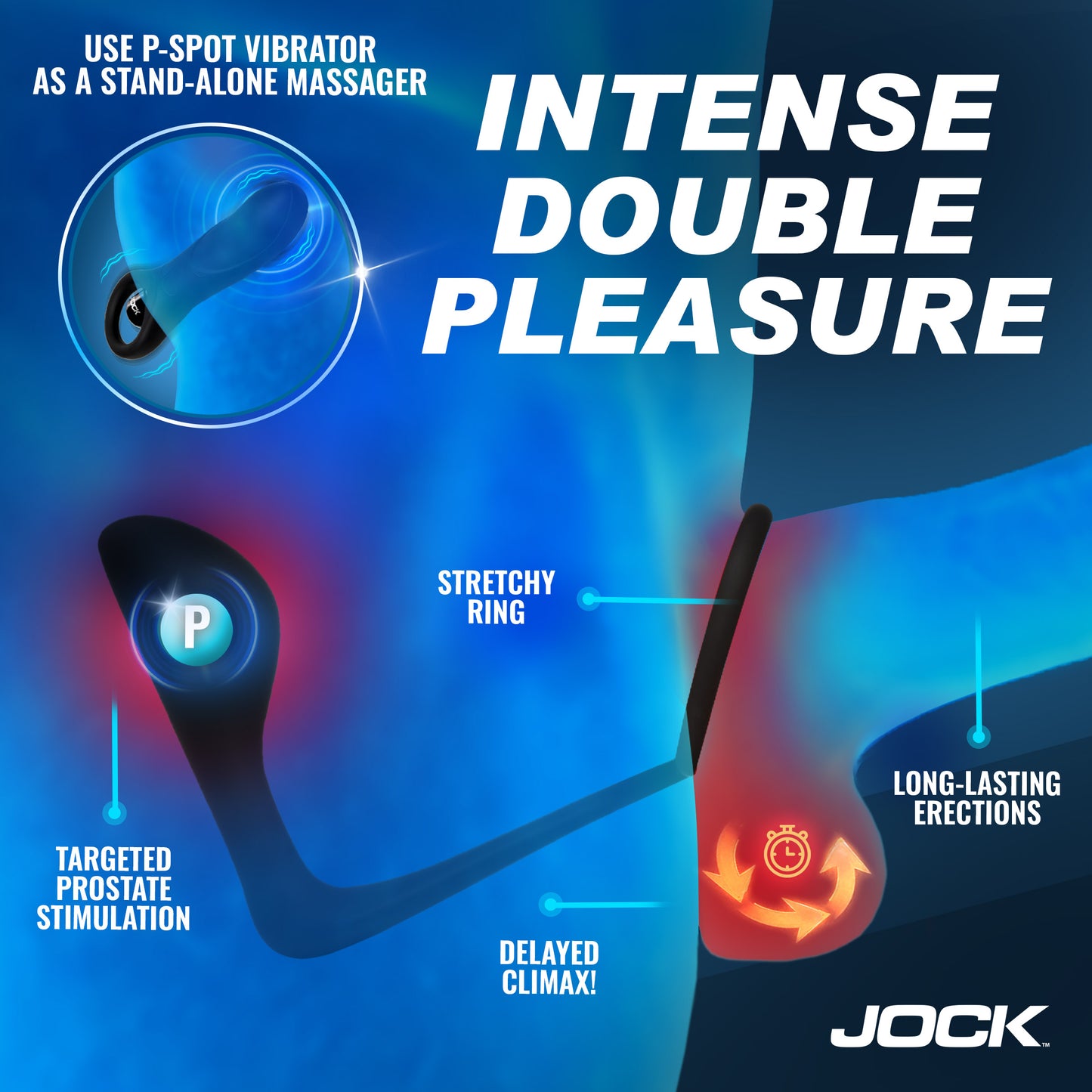 P-spotter Silicone Prostate Vibrator Set
