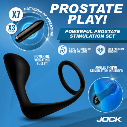 P-spotter Silicone Prostate Vibrator Set