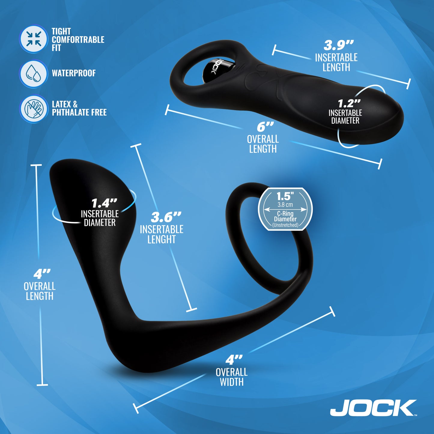 P-spotter Silicone Prostate Vibrator Set
