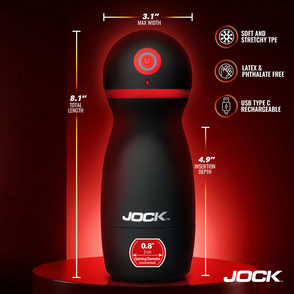 Ultra Suck Sucking & Vibrating Masturbator
