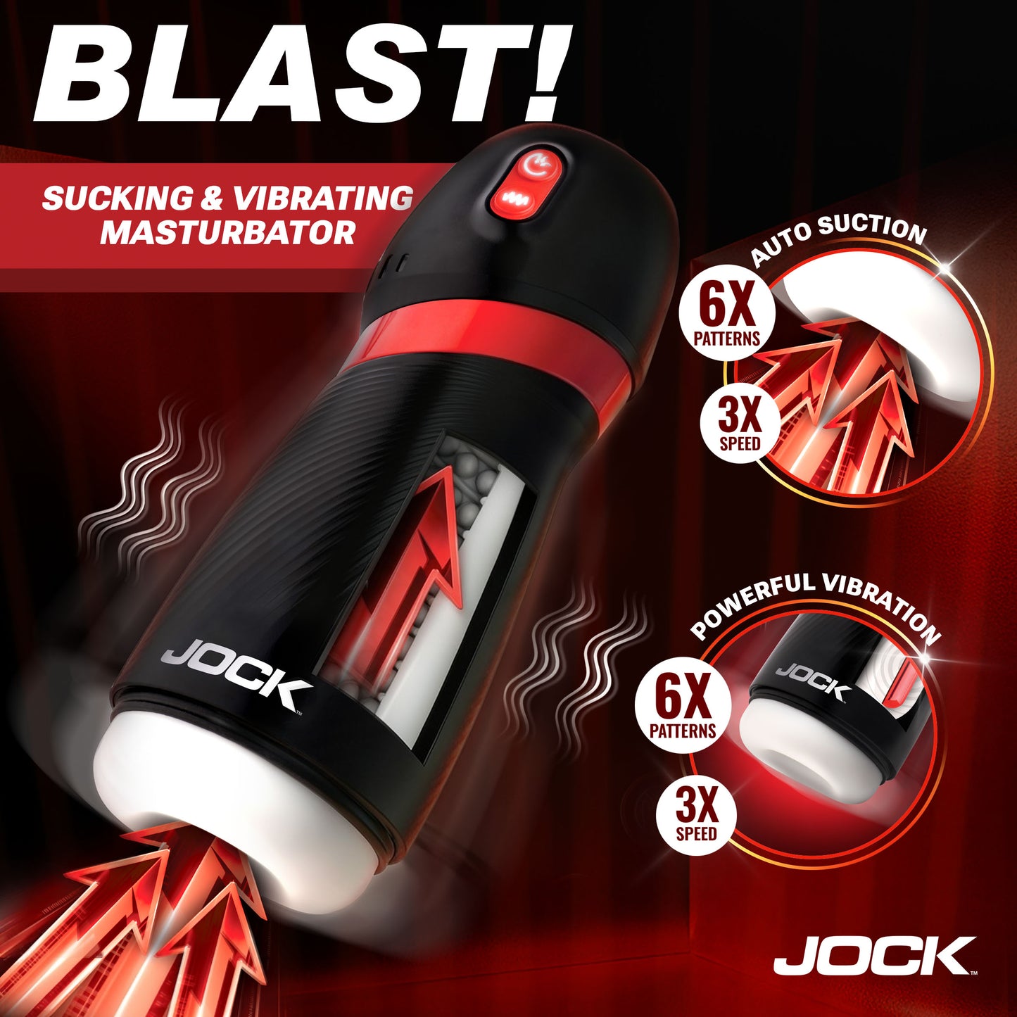 Blast! Sucking & Vibrating Masturbator
