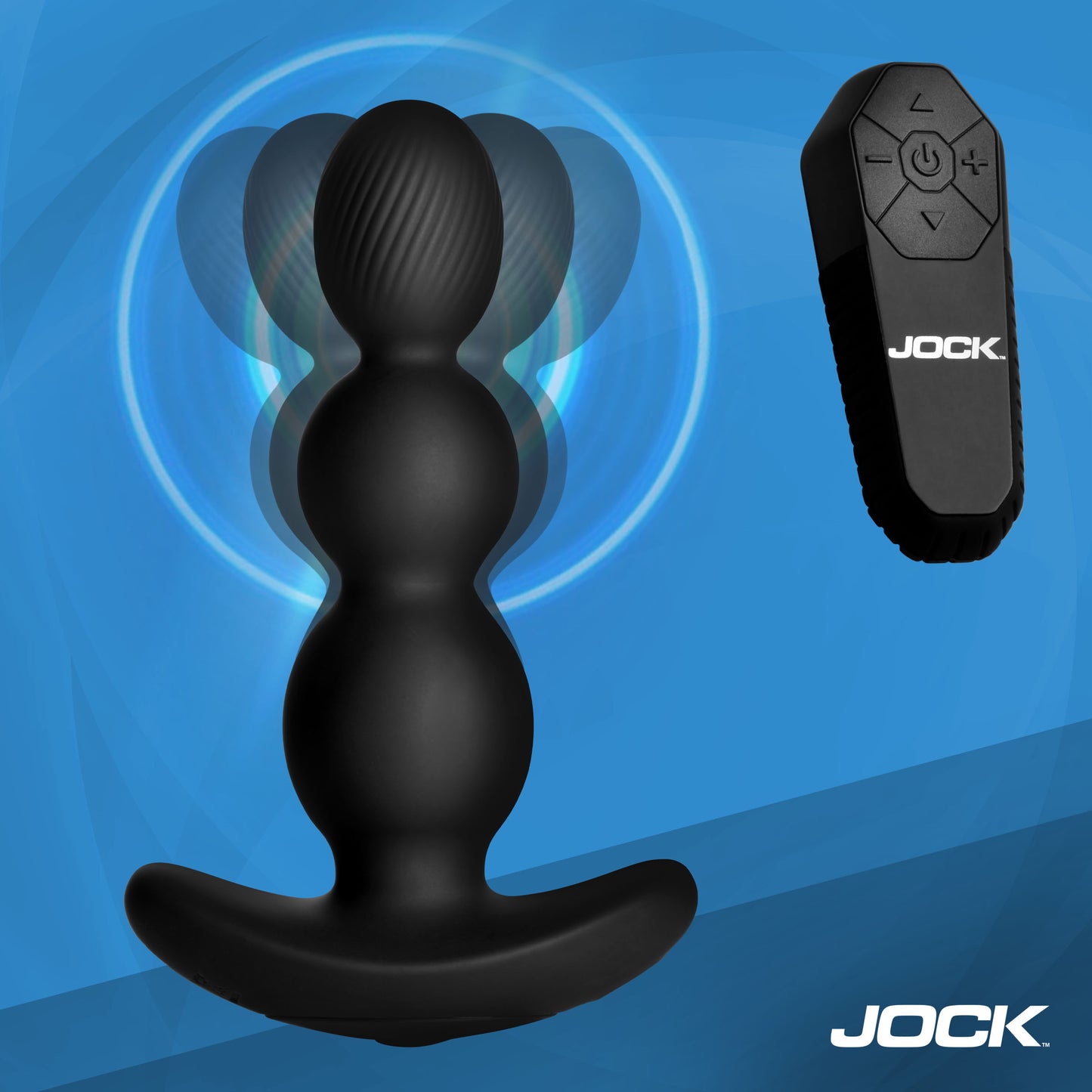 Gyro-x Gyrating & Vibrating Silicone Butt Plug