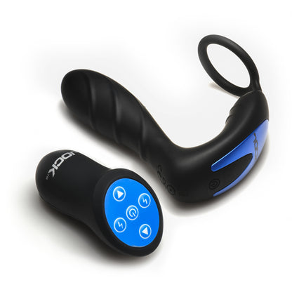 Shockwave E-stim Anal Plug W/ C-ring