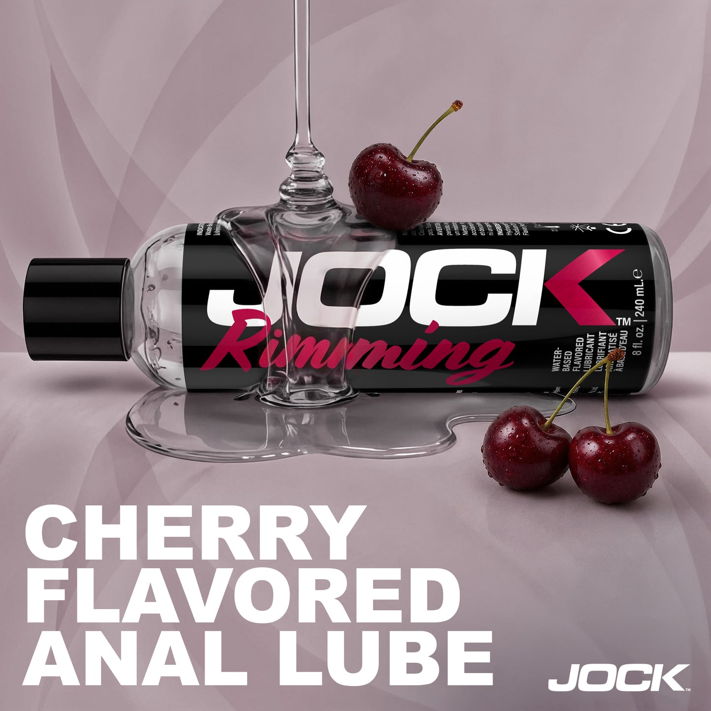 Jock Rimming Lubricant 8oz - Cherry