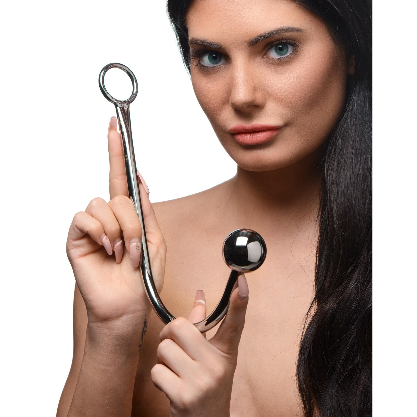Hooked Stainless Steel Anal Hook MS - My Secret Sex Toy Delivery Hooked Stainless Steel Anal Hook MS - My Secret Sex Toy Delivery