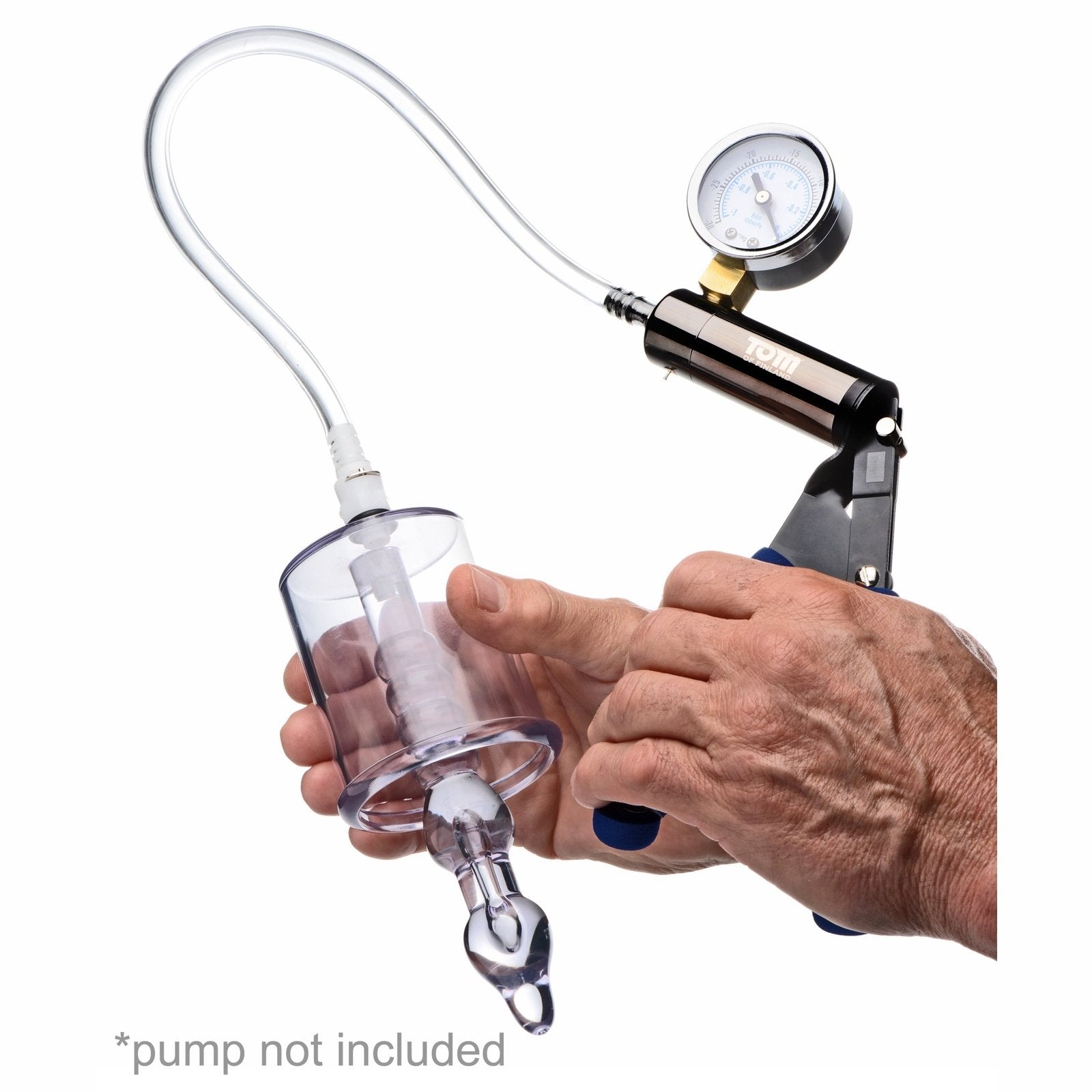 Anal Pump Cylinder With Stimulator Shaft