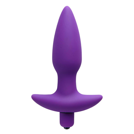 Aria Vibrating Silicone Anal Plug-