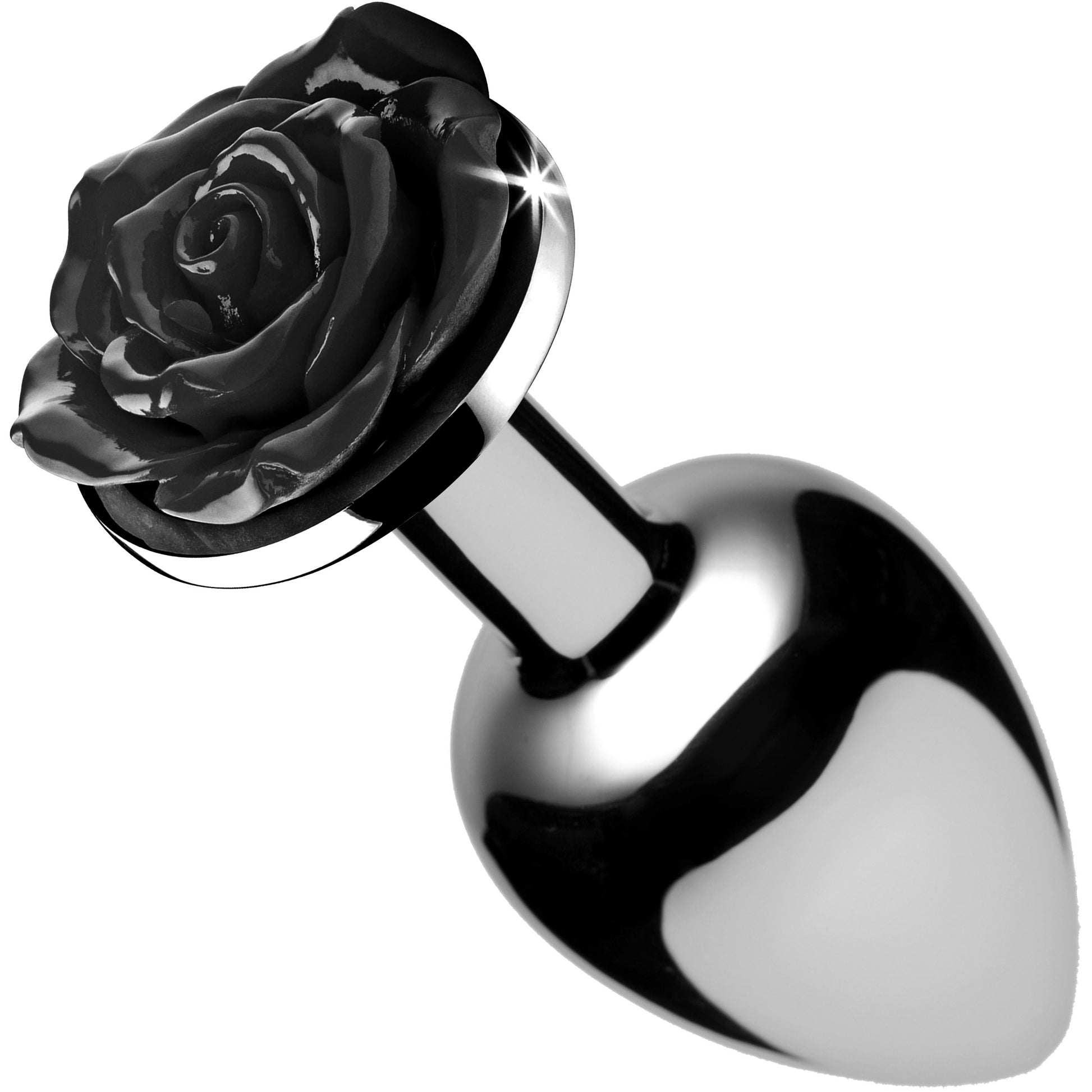 Black Rose Anal Plug MS - My Secret Sex Toy Delivery Black Rose Anal Plug MS - My Secret Sex Toy Delivery