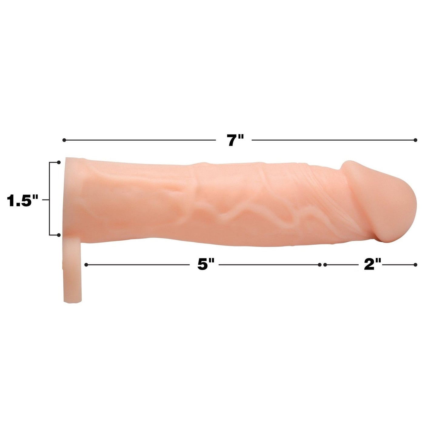 2 Inch Silicone Penis Extension