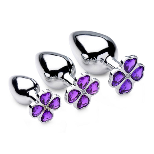 Flower Hearts Anal Plug Set