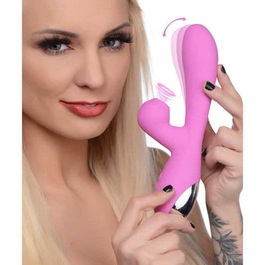 Shegasm 5 Star 7x Suction Come-hither Silicone Rabbit -
