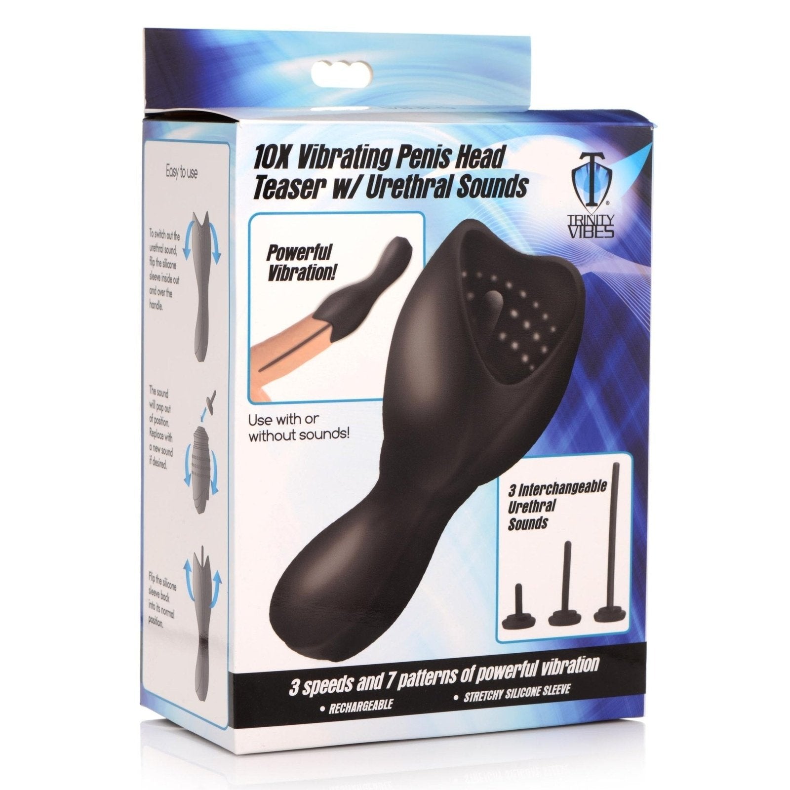 10x Vibrating Penis Head Teaser With Urethral Sounds MS - My Secret Sex Toy Delivery 10x Vibrating Penis Head Teaser With Urethral Sounds MS - My Secret Sex Toy Delivery