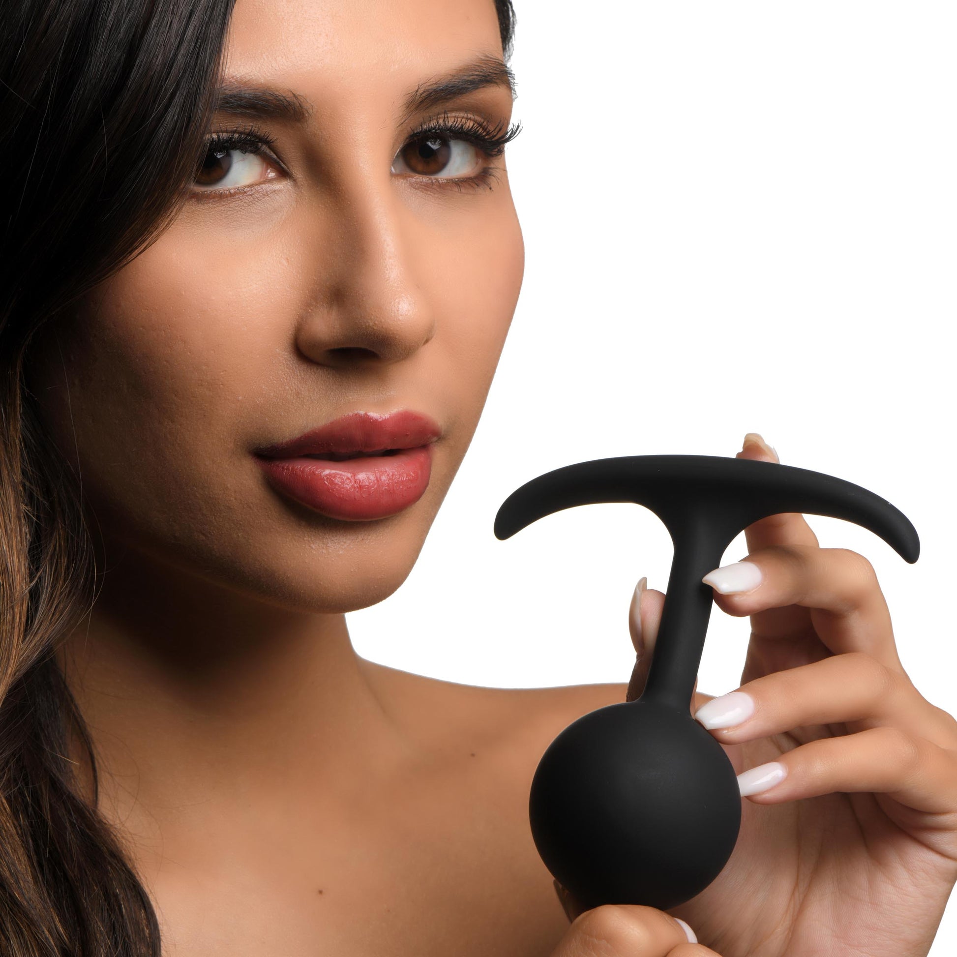 Premium Silicone Round Weighted Anal Plug - Large MS - My Secret Sex Toy Delivery Premium Silicone Round Weighted Anal Plug - Large MS - My Secret Sex Toy Delivery