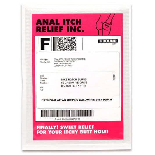 Anal Itch Relief Joke Gift