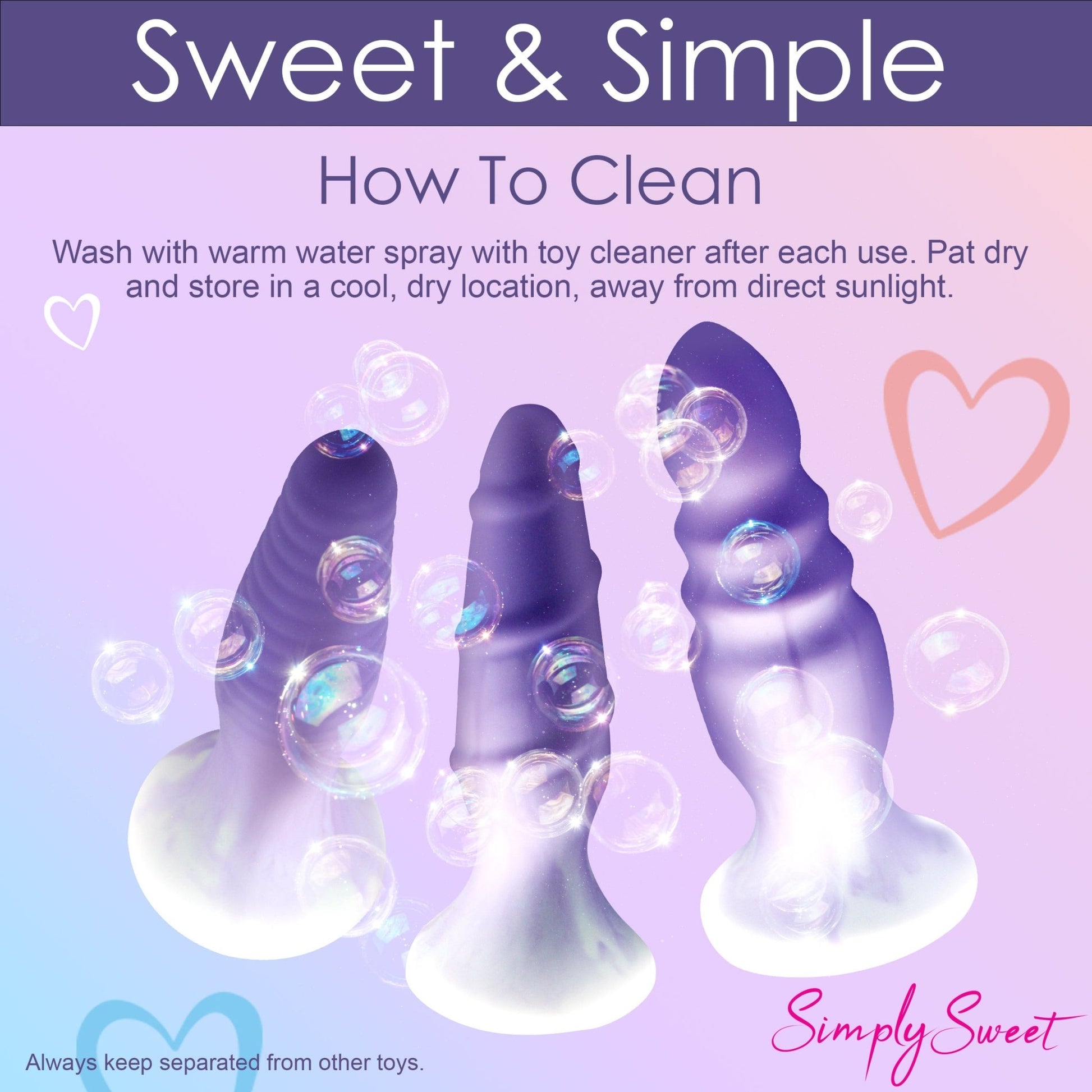 3 Piece Silicone Butt Plug Set - Purple MS - My Secret Sex Toy Delivery 3 Piece Silicone Butt Plug Set - Purple MS - My Secret Sex Toy Delivery