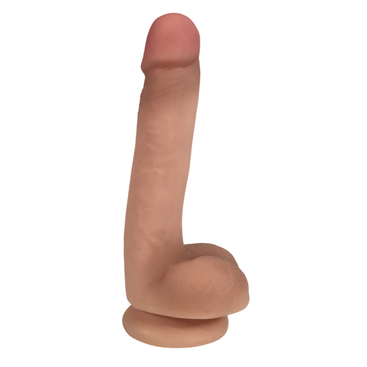 Easy Riders 7 Inch Dual Density Dildo With Balls