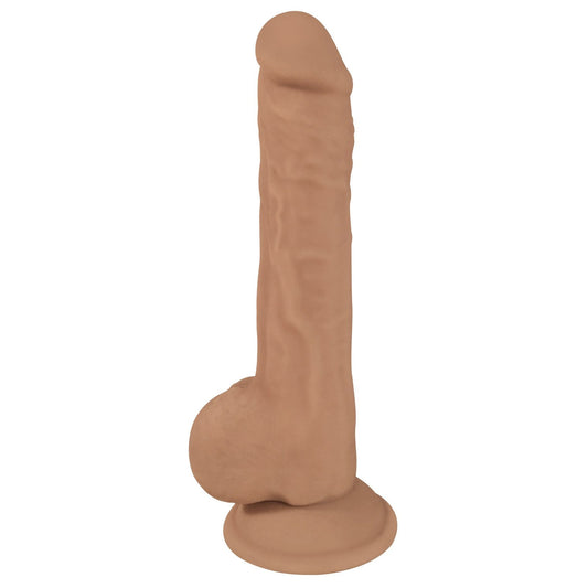 Silexpan Hypoallergenic Silicone Dildo With Balls