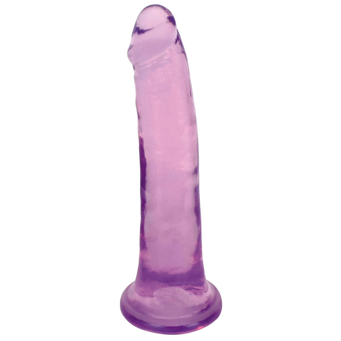 8 Inch Slim Stick Grape Ice Dildo