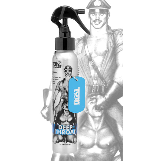 Tom Of Finland Deep Throat Spray- 4 Oz